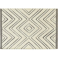 Origins Berber Mono Cream and Black Rug 160 x 230cm
