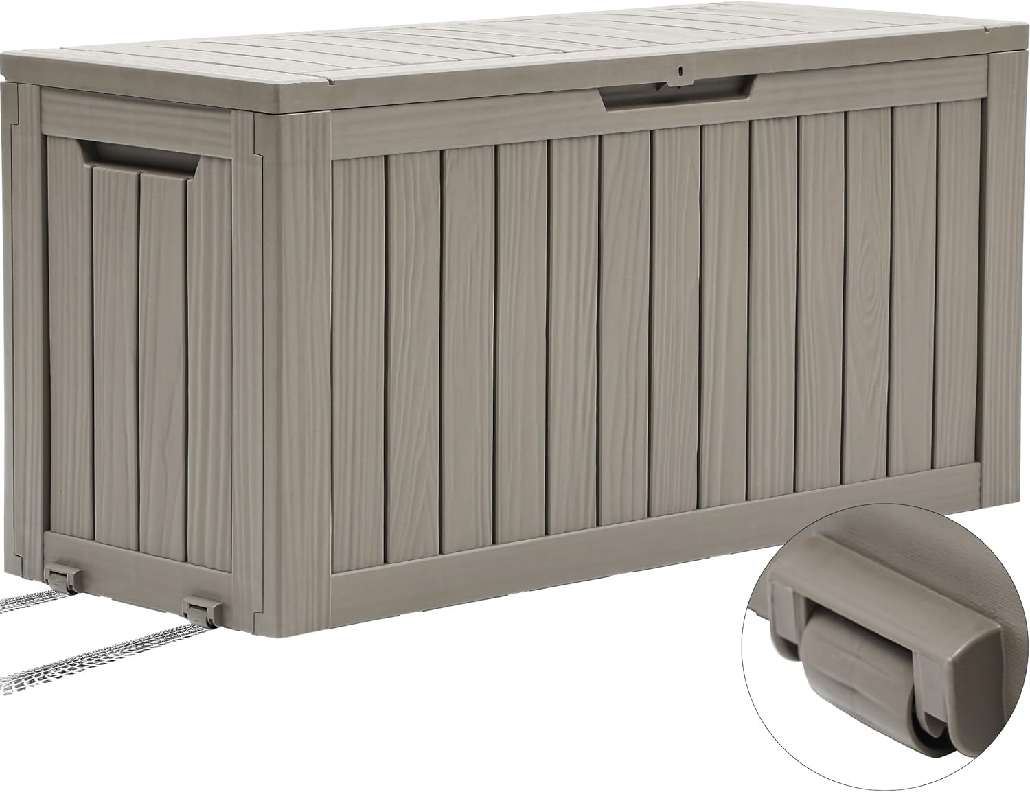 Outdoor Storage Box with Wheels